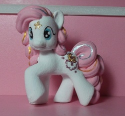 Size: 536x500 | Tagged: safe, artist:sanadaookmai, baby princess sparkle, g1, g4, customized toy, g1 to g4, generation leap, irl, photo, toy