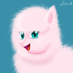 Size: 3000x3000 | Tagged: safe, artist:shadowpaint-lisam, oc, oc only, oc:fluffle puff, solo