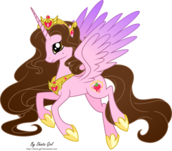 Size: 3441x3031 | Tagged: safe, artist:shinta-girl, oc, oc only, oc:shinta pony, alicorn, pony, alicorn oc, solo