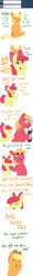 Size: 1000x8245 | Tagged: safe, apple bloom, applejack, big macintosh, earth pony, pony, ask ol applejack, g4, ask, male, stallion, tumblr