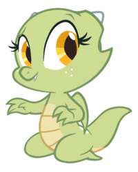 Size: 400x500 | Tagged: safe, artist:queencold, oc, oc only, oc:jade (queencold), dragon, baby dragon, dragoness, simple background, solo, transparent background