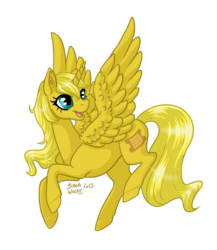 Size: 845x972 | Tagged: safe, artist:askashling, oc, oc only, oc:ticket, alicorn, pony, alicorn oc, simple background, solo, transparent background