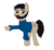 Size: 850x790 | Tagged: safe, artist:graypelt, pony, billy mays, ponified, solo