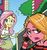 Size: 293x310 | Tagged: safe, idw, official comic, fluttershy, sunflower (g4), equestria girls, g4, my little pony annual 2013, spoiler:comic