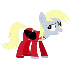 Size: 1260x1219 | Tagged: safe, artist:sbbbugsy, derpy hooves, pegasus, pony, g4, female, mare, simple background, solo, superhero, transparent background