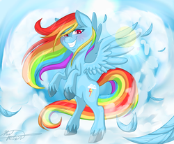 Size: 850x700 | Tagged: safe, artist:mc10215, rainbow dash, g4, female, solo