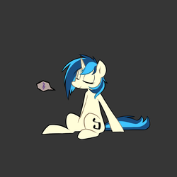 Size: 1280x1280 | Tagged: safe, artist:owl-eyes, dj pon-3, vinyl scratch, g4, female, solo