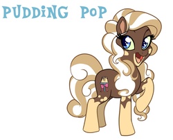 Size: 894x724 | Tagged: safe, artist:psychoon, oc, oc only, oc:pudding pop, earth pony, pony, female, mare, solo