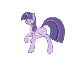 Size: 1000x1000 | Tagged: artist needed, safe, twilight sparkle, g4, female, grin, solo