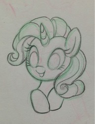 Size: 603x785 | Tagged: safe, artist:mn27, rarity, g4, female, filly, filly rarity, solo