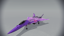 Size: 1920x1080 | Tagged: safe, twilight sparkle, g4, ace combat, barely pony related, cfa-44 nosferatu, customized vehicle, jet