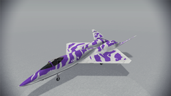 Size: 1920x1080 | Tagged: safe, rarity, g4, ace combat, barely pony related, customized vehicle, jet, yf-23