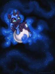 Size: 900x1200 | Tagged: safe, artist:kp-shadowsquirrel, nightmare moon, g4, armor, bored, cute, female, filly, moon, nightmare woon, solo, tangible heavenly object