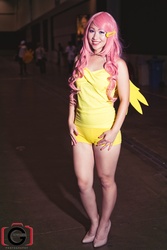 Size: 1333x2000 | Tagged: artist needed, safe, fluttershy, human, g4, anime expo, cosplay, irl, irl human, photo, solo