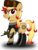 Size: 780x1023 | Tagged: safe, artist:karpiupl, oc, oc only, earth pony, pony, aa-12, clothes, female, gun, hat, krasnaya yskra, mare, military, red star, shotgun, solo, uniform, ushanka