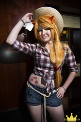 Size: 4912x7360 | Tagged: safe, applejack, human, g4, absurd resolution, cosplay, irl, irl human, photo, solo