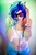 Size: 1080x1620 | Tagged: safe, artist:sequinsupernova, dj pon-3, vinyl scratch, human, g4, belly button, cosplay, irl, irl human, photo, solo