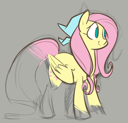 Size: 750x719 | Tagged: safe, artist:egophiliac, fluttershy, g4, female, solo