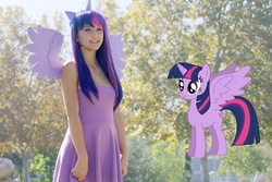 Size: 1000x667 | Tagged: artist needed, source needed, safe, twilight sparkle, human, g4, cosplay, irl, irl human, photo, solo, twilight sparkle (alicorn)