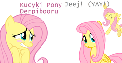 Size: 1862x960 | Tagged: safe, fluttershy, derpibooru, g4, polish