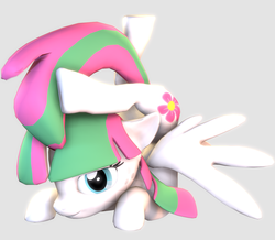 Size: 2479x2160 | Tagged: safe, artist:drdicksamazingstick, blossomforth, g4, 3d, backbend, chest stand, contortionist, female, flexible, solo, source filmmaker, that pony sure is flexible