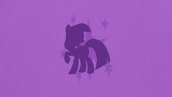 Size: 1920x1080 | Tagged: safe, artist:apertureninja, twilight sparkle, g4, cutie mark, female, minimalist, solo, vector, wallpaper