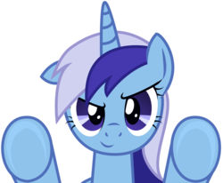 Size: 1362x1121 | Tagged: safe, artist:sergrus, minuette, pony, unicorn, g4, female, fourth wall, mare, simple background, solo, transparent background, vector