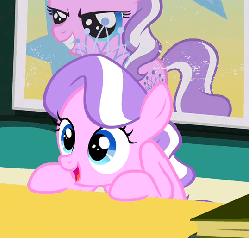 Size: 540x515 | Tagged: safe, screencap, diamond tiara, earth pony, pony, g4, ponyville confidential, season 2, animated, cropped, cute, diamondbetes, eyes closed, female, filly, foal, gif, grin, open mouth, open smile, smiling, solo, talking