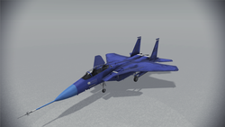 Size: 1920x1080 | Tagged: safe, princess luna, g4, ace combat, barely pony related, customized vehicle, f-15 eagle, f-15s, jet