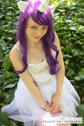 Size: 1210x1814 | Tagged: safe, artist:firenationcosplay, rarity, human, g4, cosplay, irl, irl human, photo, solo