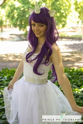 Size: 1210x1814 | Tagged: safe, artist:firenationcosplay, rarity, human, g4, cosplay, irl, irl human, photo, solo