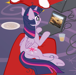 Size: 1313x1310 | Tagged: safe, artist:silfoe, twilight sparkle, alicorn, pony, g4, civilization, civilization v, cropped, female, game over, mare, twilight sparkle (alicorn)