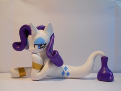 Size: 4320x3240 | Tagged: safe, artist:earthenpony, rarity, genie, ask generous genie rarity, g4, female, sculpture, solo