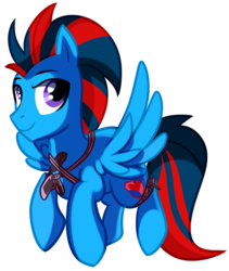 Size: 1113x1316 | Tagged: safe, artist:pepooni, oc, oc only, oc:swiftwing, pegasus, pony, male, solo, stallion