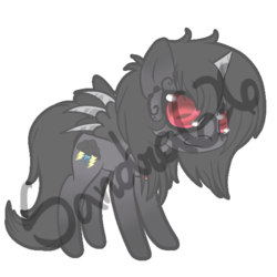 Size: 543x543 | Tagged: safe, artist:freakization, oc, oc only, oc:midnight estelle, alicorn, pony, alicorn oc, commission, obtrusive watermark, simple background, solo, transparent background, watermark