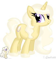 Size: 2390x2500 | Tagged: safe, artist:sandra626, oc, oc only, pony, unicorn, commission, looking at you, ophelia, simple background, solo, transparent background