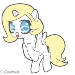 Size: 543x543 | Tagged: safe, artist:sandra626, oc, oc only, alicorn, pony, alicorn oc, commission, solo, wisterya