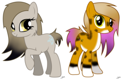 Size: 3800x2500 | Tagged: safe, artist:sandra626, oc, oc only, big cat, earth pony, lynx, pony, tiger, commission