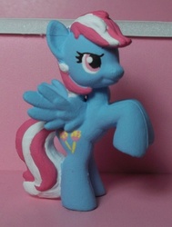 Size: 378x499 | Tagged: safe, artist:sanadaookmai, sugar apple, g1, g4, candy cane pony, customized toy, g1 to g4, generation leap, irl, photo, toy