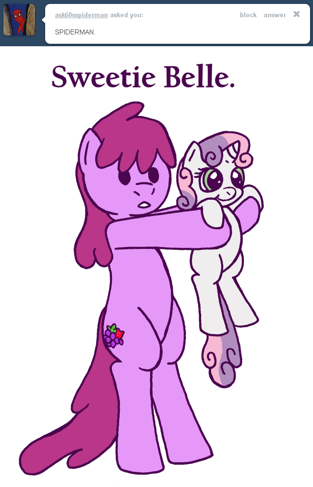 Safe Artist Skoon Berry Punch Berryshine Sweetie Belle