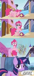 Size: 1280x2880 | Tagged: safe, artist:stratusxh, pinkie pie, twilight sparkle, g4, comic, government, party cannon