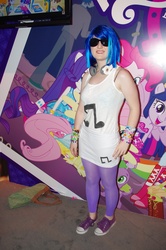 Size: 3264x4928 | Tagged: safe, dj pon-3, vinyl scratch, human, equestria girls, g4, cosplay, irl, irl human, photo, solo