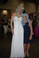 Size: 3264x4928 | Tagged: safe, princess celestia, princess luna, human, g4, cosplay, irl, irl human, photo