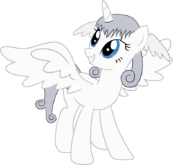 Size: 917x872 | Tagged: safe, artist:yuandnichigopictures, alicorn, pony, head wings, melia antiqua, ponified, simple background, solo, transparent background, vector, wings, xenoblade chronicles, xenoblade chronicles (series)