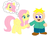 Size: 700x500 | Tagged: safe, artist:lycanianspike, fluttershy, g4, butters stotch, butterscotch, flutterbutters, male, pun, rule 63, self ponidox, south park