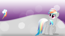 Size: 1920x1080 | Tagged: safe, artist:bernd01, artist:overmare, rainbow dash, g4, cutie mark, female, gray, minimalist, solo, vector, wallpaper