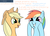 Size: 800x575 | Tagged: safe, artist:redesine, applejack, rainbow dash, ask applejack and rainbow dash, g4, ask, tumblr