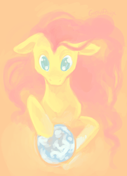 Size: 2334x3221 | Tagged: safe, artist:graypaint, fluttershy, pegasus, pony, g4, bust, female, mare, solo