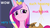 Size: 640x360 | Tagged: safe, princess cadance, g4, comic sans, doge, internal monologue, meme, neigh, pink, pink text, teasing