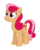 Size: 555x700 | Tagged: safe, artist:punksweet, edit, ribbon heart, earth pony, pony, g4, blind bag pony, female, mare, simple background, solo, white background